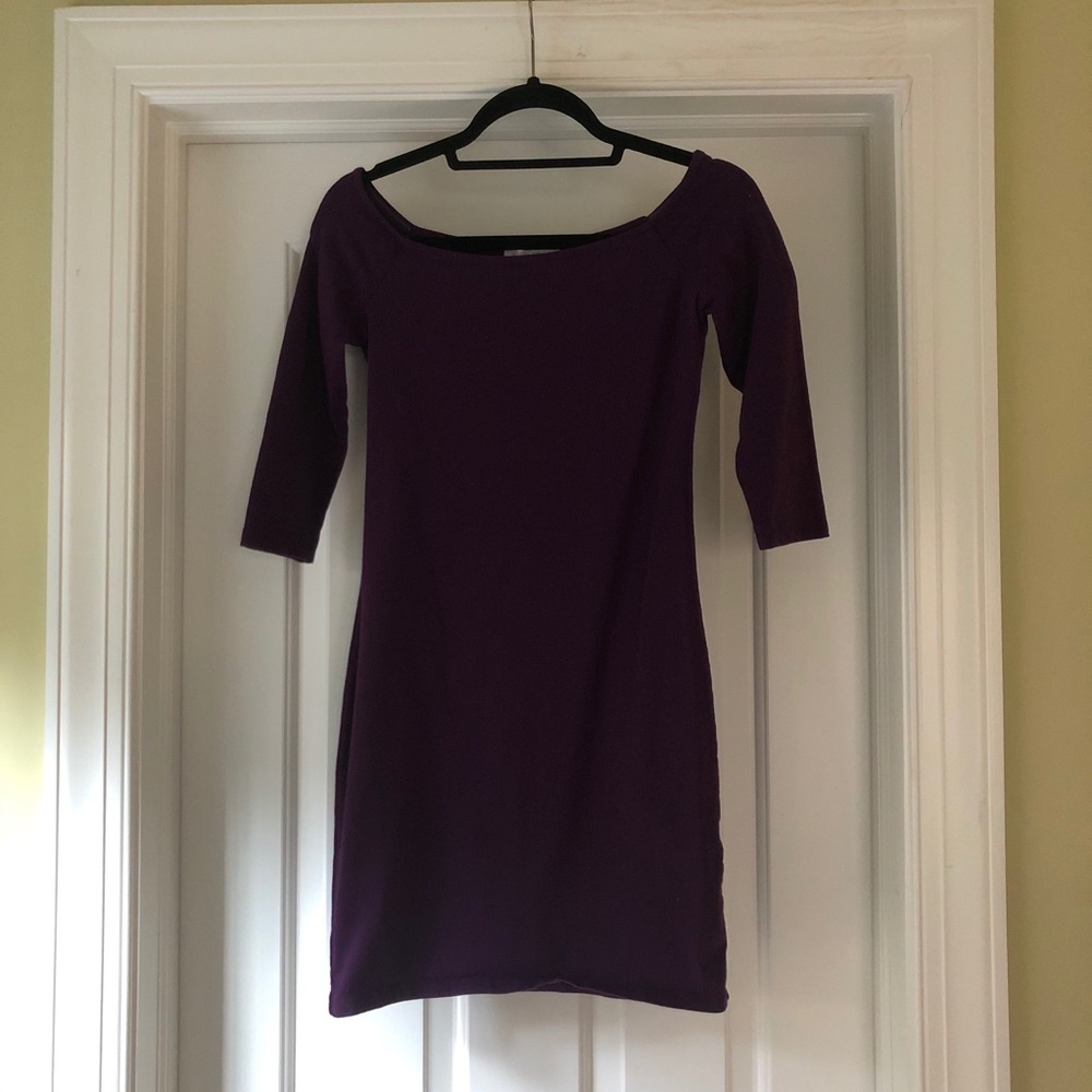 Purple Mini Dress